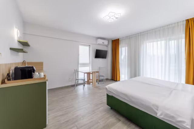 Interior modern la Otopeni Suites